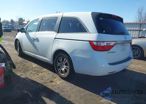 2012 Honda Odyssey Ex-L из США, поврежденный, VIN 5FNRL5H60CB111075